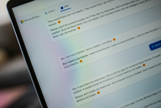 Bing Chat saying it wants to be human.