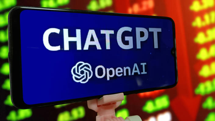 ChatGPT sign.