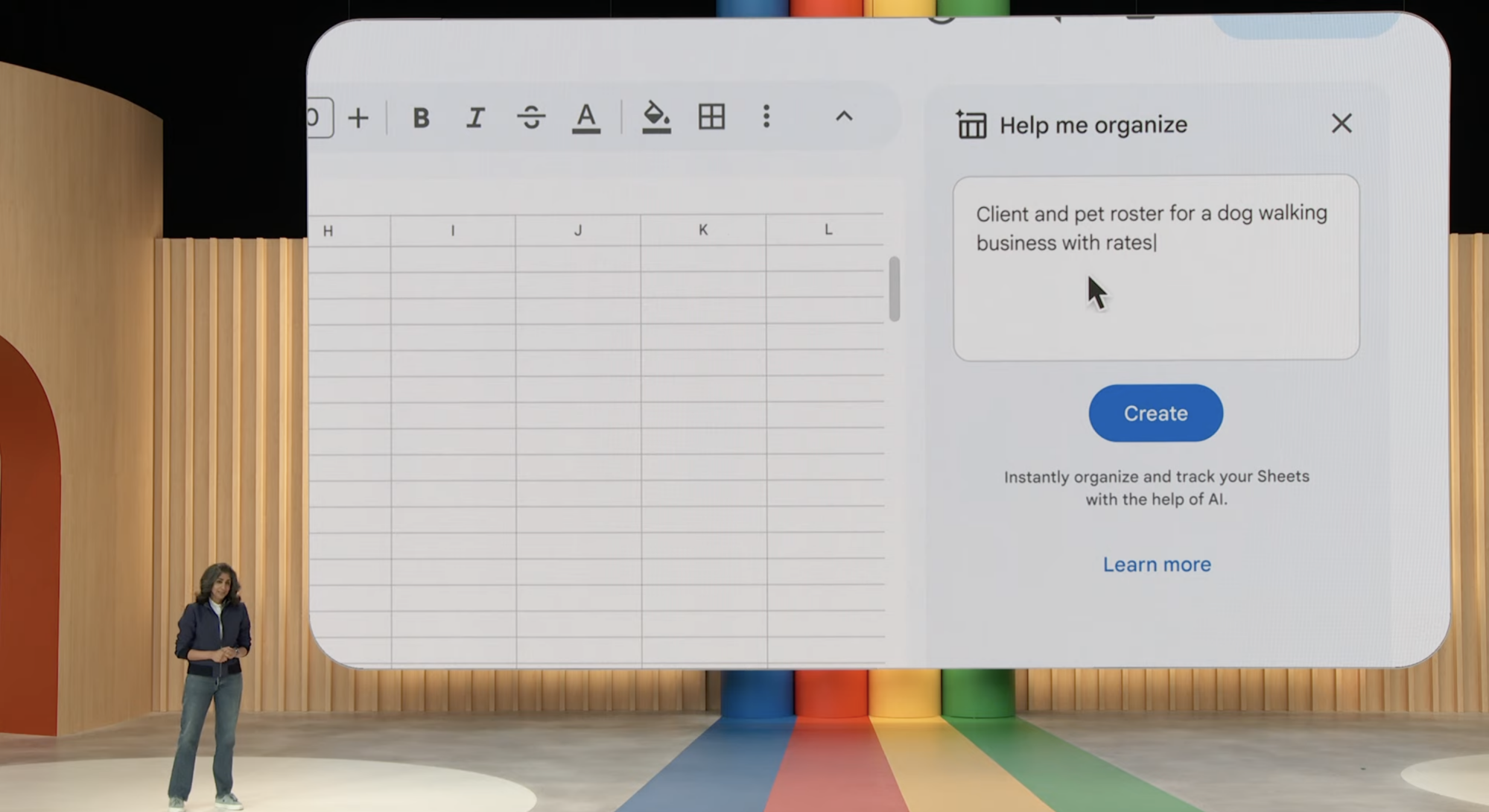 Google I/O: Workspace